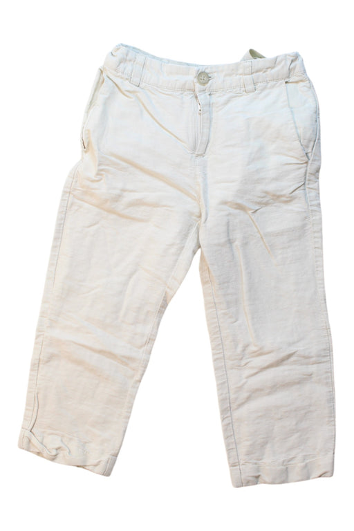 A Ivory Casual Pants from Bonpoint in size 3T for boy. (Front View)