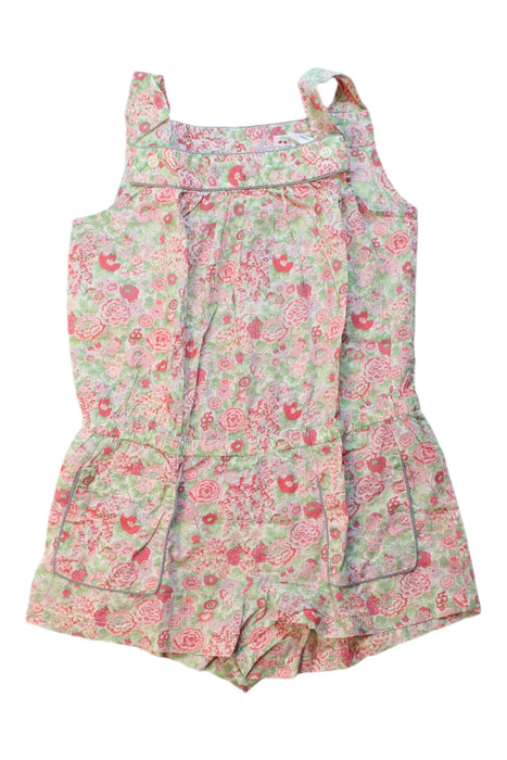 A Multicolour Sleeveless Rompers from Bonpoint in size 6T for girl. (Front View)