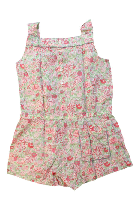 A Multicolour Sleeveless Rompers from Bonpoint in size 6T for girl. (Back View)