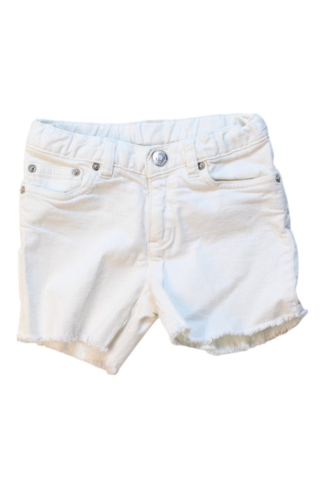 A White Shorts from Bonpoint in size 2T for girl. (Front View)