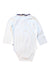 A White Long Sleeve Bodysuits from Jacadi in size 6-12M for girl. (Back View)