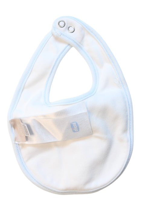 A Blue Bibs from Chicco in size O/S for boy. (Back View)