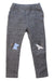 A Grey Leggings from Crewcuts in size 2T for girl. (Front View)