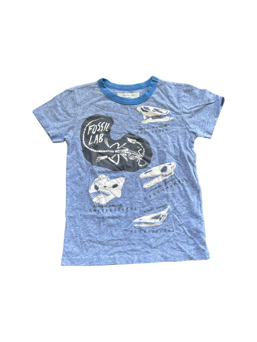 A Blue Short Sleeve T Shirts from Crewcuts in size 6T for boy. (Front View)