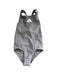 A Black Swimsuits from Adidas in size 9Y for girl. (Front View)