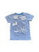 A Blue Short Sleeve T Shirts from Crewcuts in size 6T for boy. (Back View)