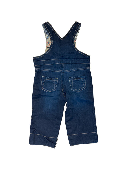 A Blue Long Overalls from Burberry in size 12-18M for neutral. (Back View)