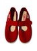 A Red Flats from Cienta in size 5T for girl. (Front View)