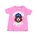 A Pink Short Sleeve T Shirts from Sugarman in size 18-24M for girl. (Front View)