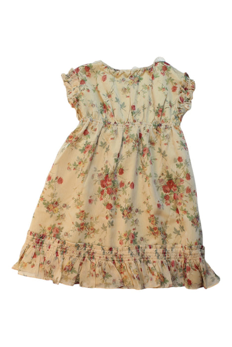 A Multicolour Short Sleeve Dresses from Ralph Lauren in size 4T for girl. (Back View)