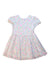 A Multicolour Short Sleeve Dresses from Jacadi in size 4T for girl. (Front View)