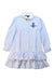 A Blue Long Sleeve Dresses from Polo Ralph Lauren in size 4T for girl. (Front View)