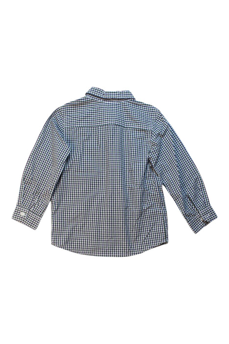 A Blue-White Long Sleeve Shirts from J by Jasper Conran in size 5T for boy. (Back View)