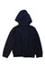 A Navy Hooded Sweatshirts from Petit Bateau in size 6T for boy. (Back View)