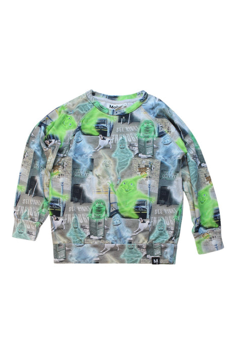 A Multicolour Sweatshirts from Molo in size 5T for boy. (Front View)