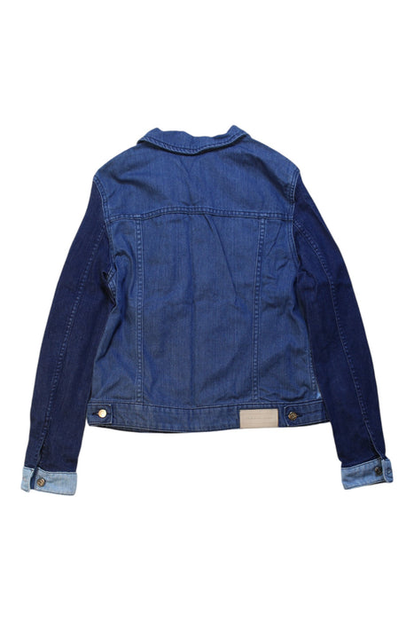 A Blue Lightweight Jackets from Little Marc Jacobs in size 12Y for boy. (Back View)