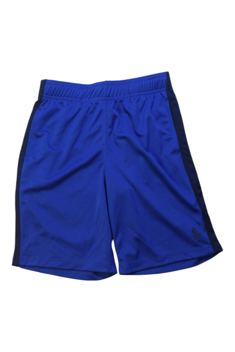 A Blue Shorts from Polo Ralph Lauren in size 10Y for boy. (Front View)