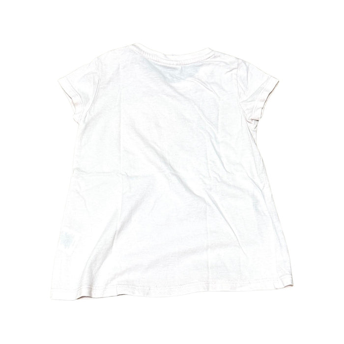 A White Short Sleeve T Shirts from Seed in size 2T for girl. (Back View)