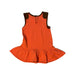 A Orange Sleeveless Dresses from Ralph Lauren in size 4T for girl. (Back View)