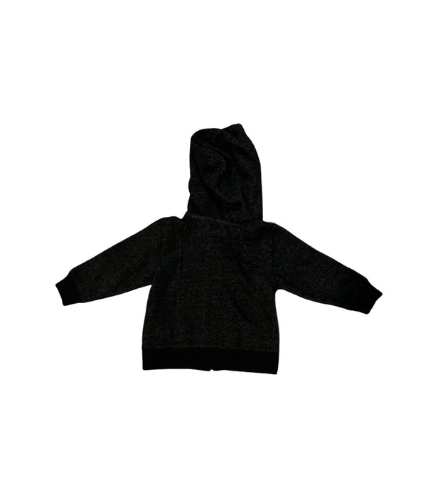 A Black Zippered Sweatshirts from Roots in size 18-24M for neutral. (Back View)