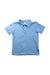 A Blue Short Sleeve Polos from City Threads in size 5T for neutral. (Front View)