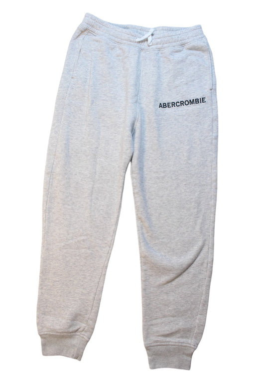 A Grey Sweatpants from Abercrombie & Fitch in size 12Y for boy. (Front View)