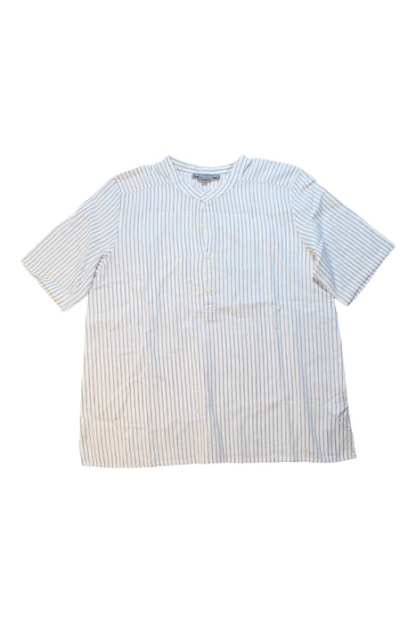 A White Short Sleeve Shirts from Bonpoint in size 14Y for boy. (Front View)