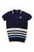 A Navy Short Sleeve Polos from Nicholas & Bears in size 14Y for boy. (Front View)