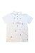 A White Short Sleeve Polos from Momonittu in size 12Y for boy. (Front View)