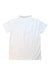 A White Short Sleeve Polos from Momonittu in size 12Y for boy. (Back View)