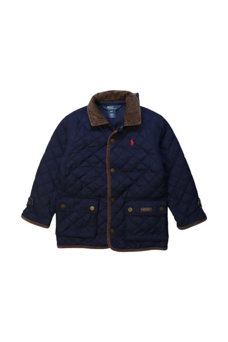 A Navy Puffer/Quilted Coats & Outerwear from Polo Ralph Lauren in size 4T for boy. (Front View)