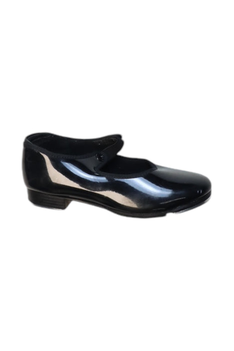 A Black Flats from Capezio in size 6T for girl. (Front View)