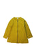 A Yellow Coats from COS in size 6T for girl. (Front View)