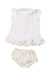 A Multicolour Dress Sets from Ralph Lauren in size 3-6M for girl. (Back View)