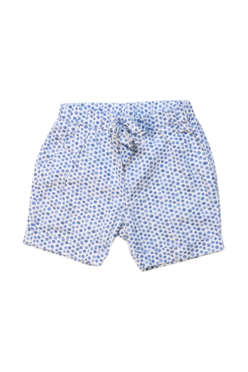 A Blue Shorts from GYMP in size 12-18M for girl. (Front View)