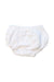 A White Bloomers from Mayoral in size 3-6M for girl. (Front View)