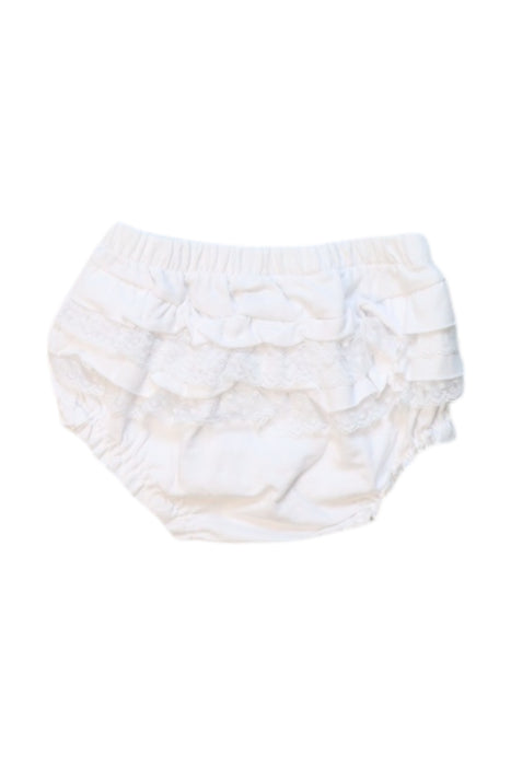 A White Bloomers from Mayoral in size 3-6M for girl. (Back View)