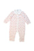 A White Long Sleeve Rompers from Petit Bateau in size 18-24M for girl. (Front View)