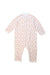 A White Long Sleeve Rompers from Petit Bateau in size 18-24M for girl. (Back View)