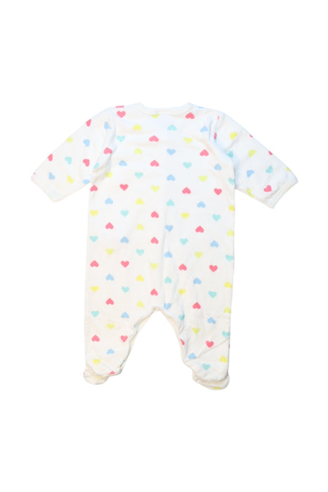 A Multicolour Onesies from Petit Bateau in size 0-3M for girl. (Back View)