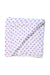 A Purple Swaddles from Ideal Baby by Aden + Anais in size O/S for girl. (Back View)