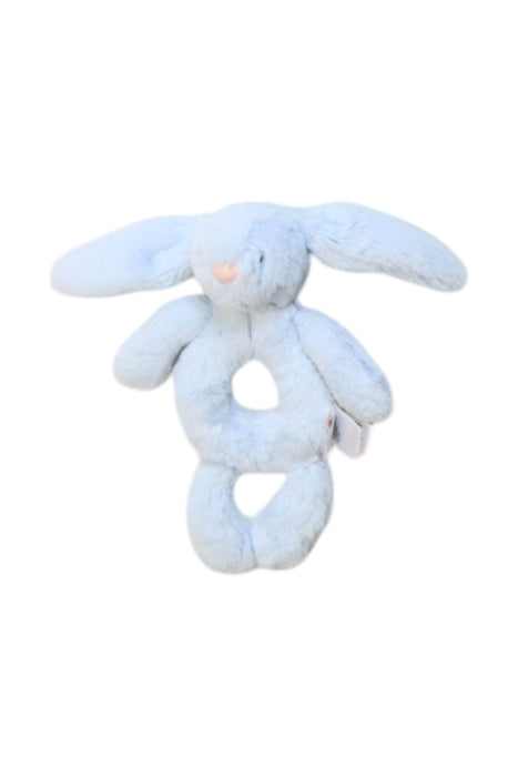 A Blue Musical Toys & Rattles from Jellycat in size Newborn for girl. (Front View)