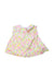 A Multicolour Sleeveless Dresses from Jacadi in size 3-6M for girl. (Back View)