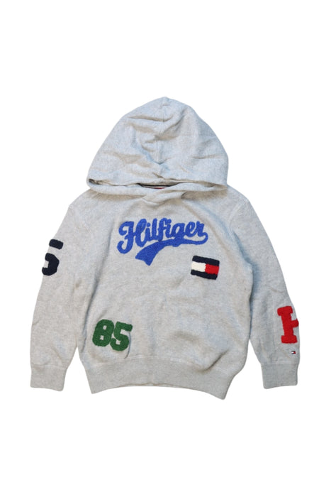 A Multicolour Hooded Sweatshirts from Tommy Hilfiger in size 3T for boy. (Front View)