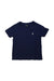 A Navy Short Sleeve T Shirts from Polo Ralph Lauren in size 3T for boy. (Front View)