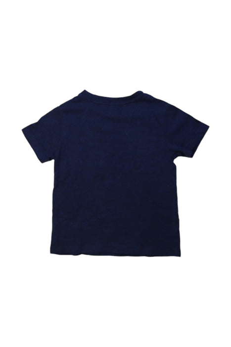 A Navy Short Sleeve T Shirts from Polo Ralph Lauren in size 3T for boy. (Back View)