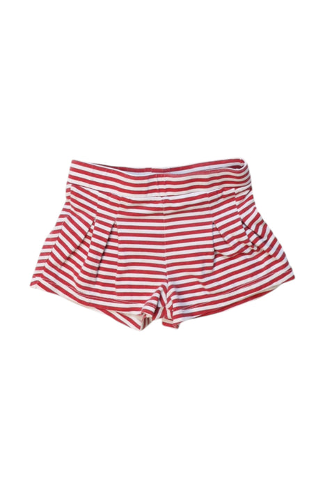 A Red Shorts from Mayoral in size 3T for girl. (Front View)