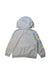 A Multicolour Hooded Sweatshirts from Converse in size 7Y for girl. (Back View)