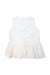 A White Sleeveless Tops from Il Gufo in size 8Y for girl. (Back View)