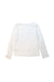 A White Long Sleeve Tops from Petit Bateau in size 8Y for girl. (Back View)